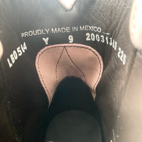 Lane EMMA JANE Womens Cowboy Bootie 9 Western Pink Cowgirl Short Ankle Boots - Picture 9 of 11